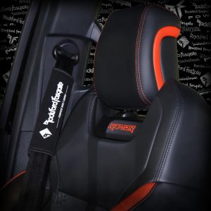 Rockford Fosgate Seatbelt Covers – Cotton & Polyester blend
