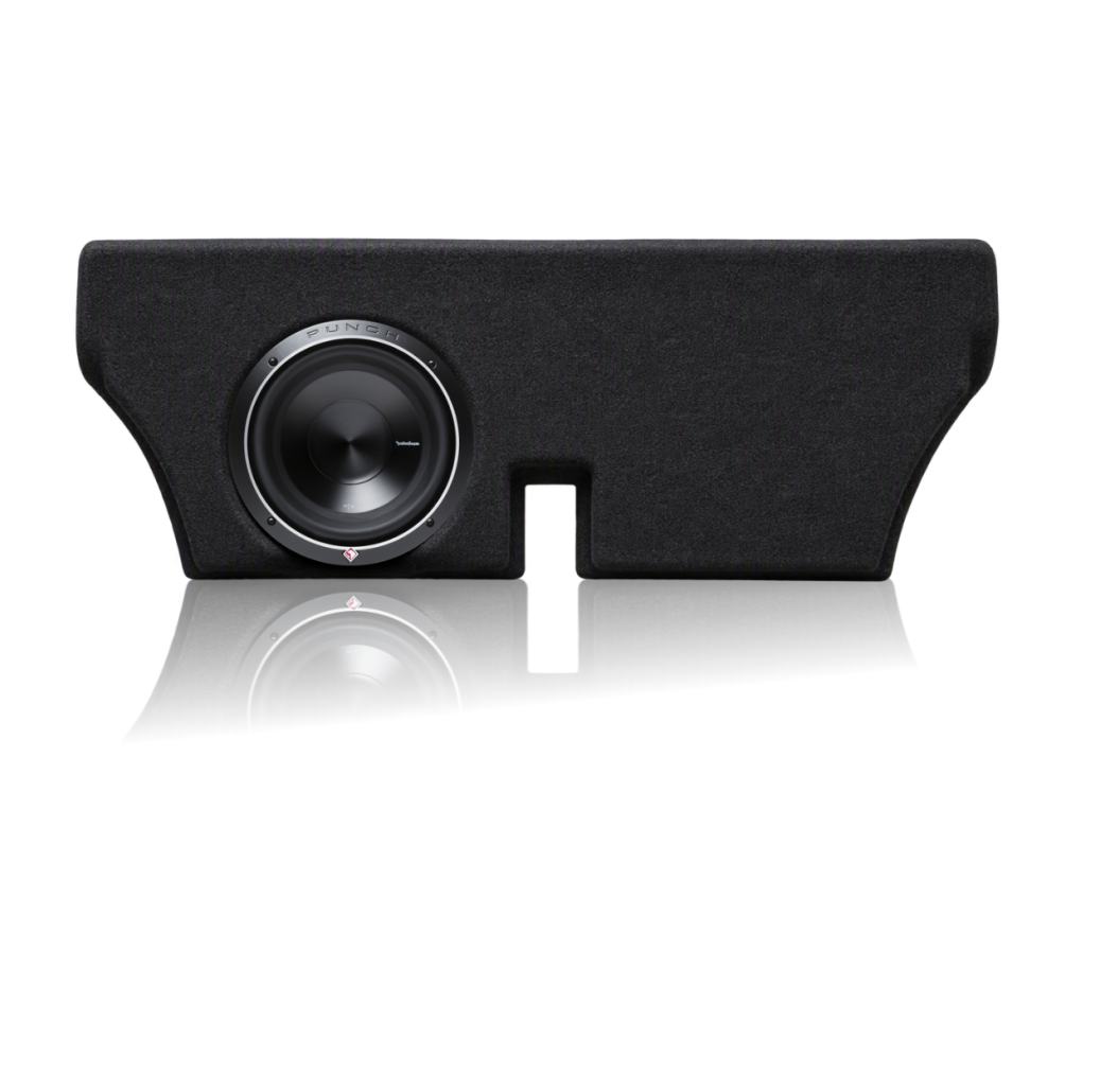 FRDNG-SUB-P3D4-10" P3 4-Ohm DVC Subwoofer and Ford Ranger Enclosure - Under Seat