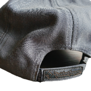 Rockford Fosgate – Genuine Leather Badge Hand Stitched – Light Grey Cap