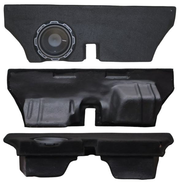 FRDNG-SUB-P2D4-10″ P2 4-Ohm DVC Subwoofer and Ford Ranger Enclosure - Under Seat - Image 2