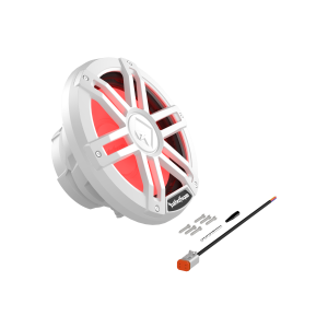 M1D2-10 – Rockford Fosgate – M1 10″ DVC 2Ω Color Optix Marine Subwoofer – White