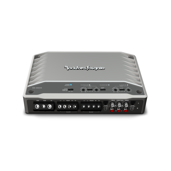 M2-300X4 - Rockford Fosgate - 300 Watt 4-Channel Element Ready Amplifier - Image 2