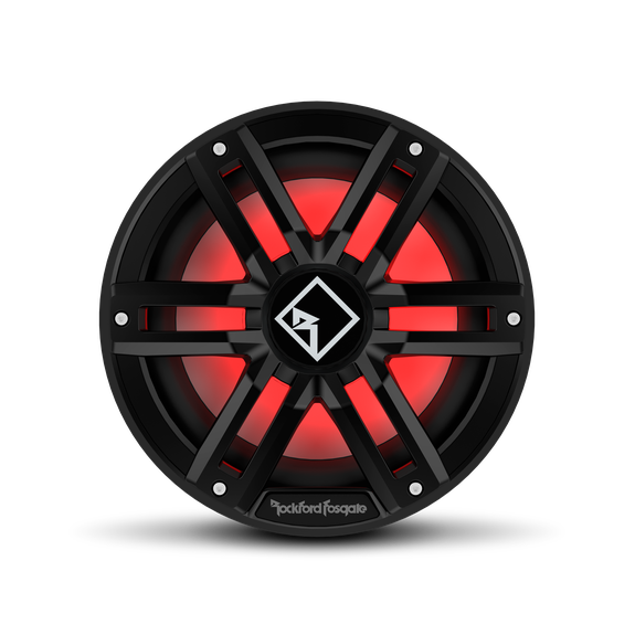 M2 10" DVC 2Ω Color Optix™ Infinite Baffle Marine Subwoofer - Black - Image 2