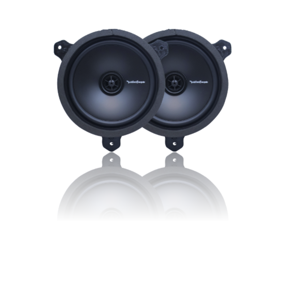 Toyota GD-6 Spacers with Prime 6.75" 2-Way Full-Range Speaker - TOYGD6-SP-R1675X2