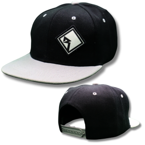 Rockford Fosgate – Flat Peak Cap Featuring RF Logo – Grey