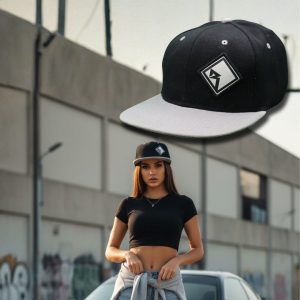 Rockford Fosgate - Flat Peak Cap Featuring RF Logo - Grey
